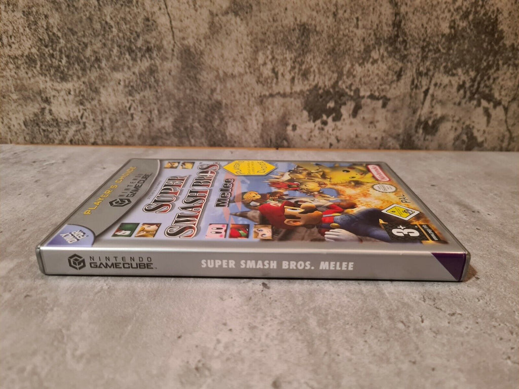 Nintendo GameCube Super Smash Bros. Melee mit OVP und Anleitung NOE - T-Retro-Games 