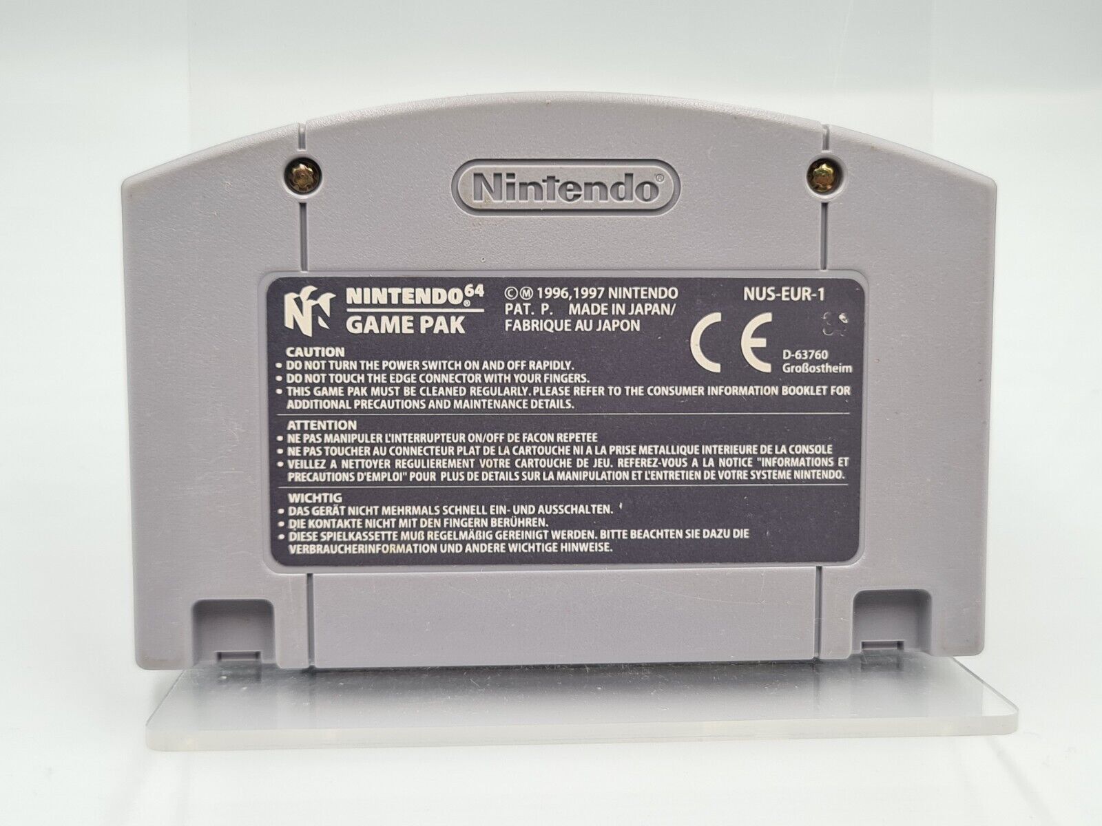 N64 Nintendo 64 Nascar 99 Modul EUR - T-Retro-Games 