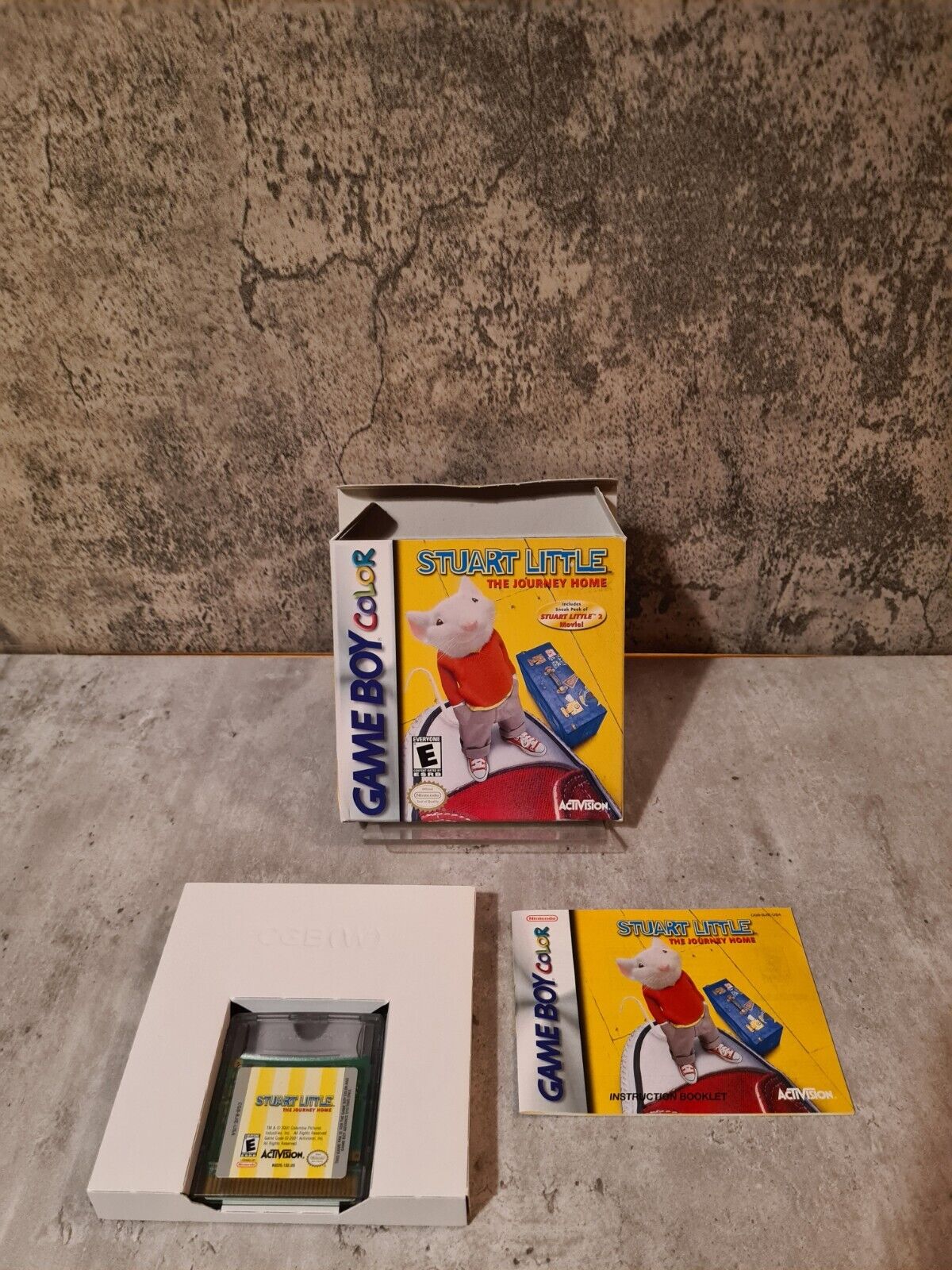 Nintendo Game Boy Color Stuart Little The Journey Home mit OVP und Anleitung USA - T-Retro-Games 