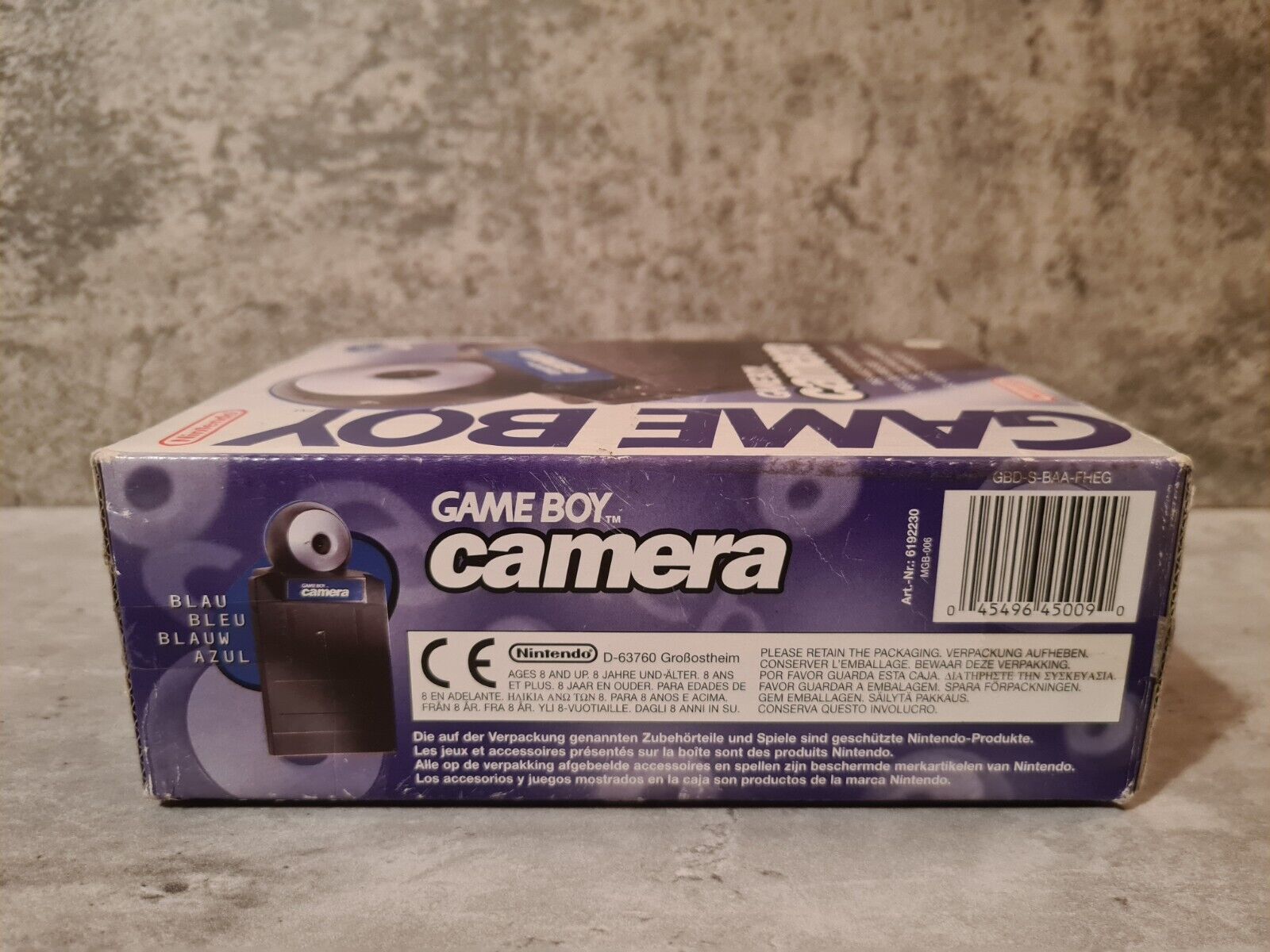 Nintendo Game Boy Classic Game Boy Camera Blau Blue OVP - T-Retro-Games 