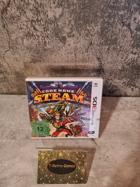 Nintendo 3DS Code Name: S.T.E.A.M. GER Sealed Neu New - T-Retro-Games 