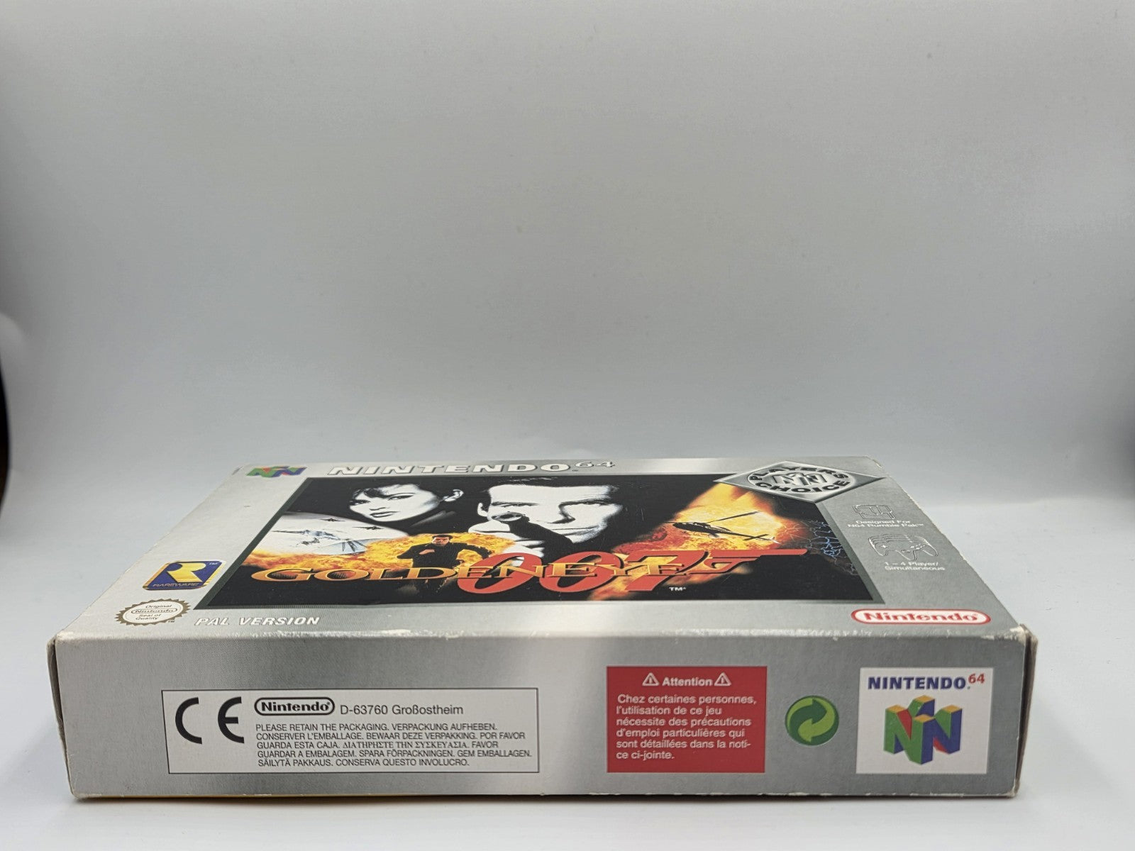 N64 Nintendo 64 GoldenEye 007 mit OVP und Anleitung EUR