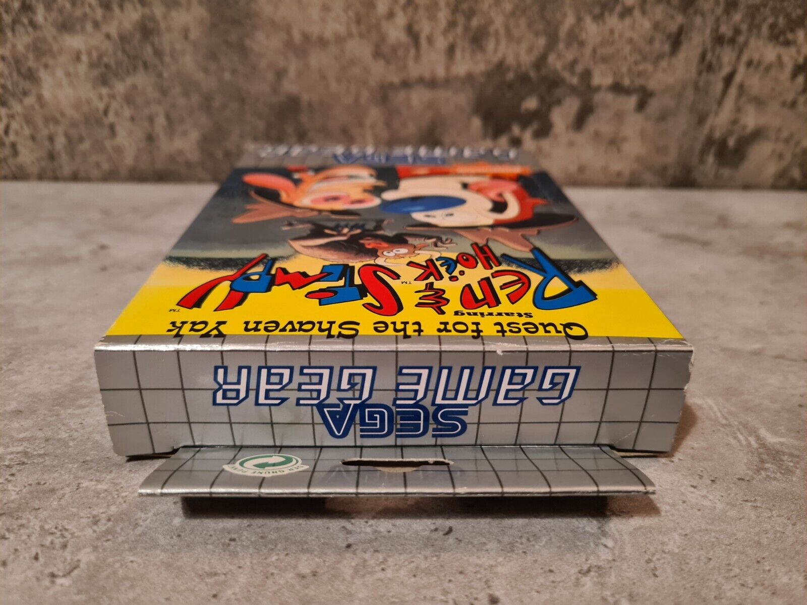 Game Gear The Ren & Stimpy Show Quest for the Shaven Yak mit OVP + Anleitung - T-Retro-Games 