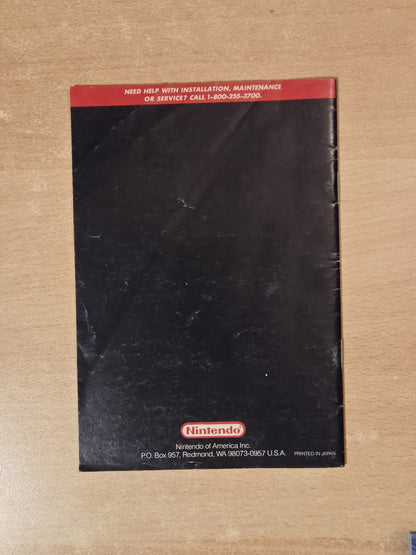 SNES Super Nintendo Super Mario World Instruction Booklet NTSC USA