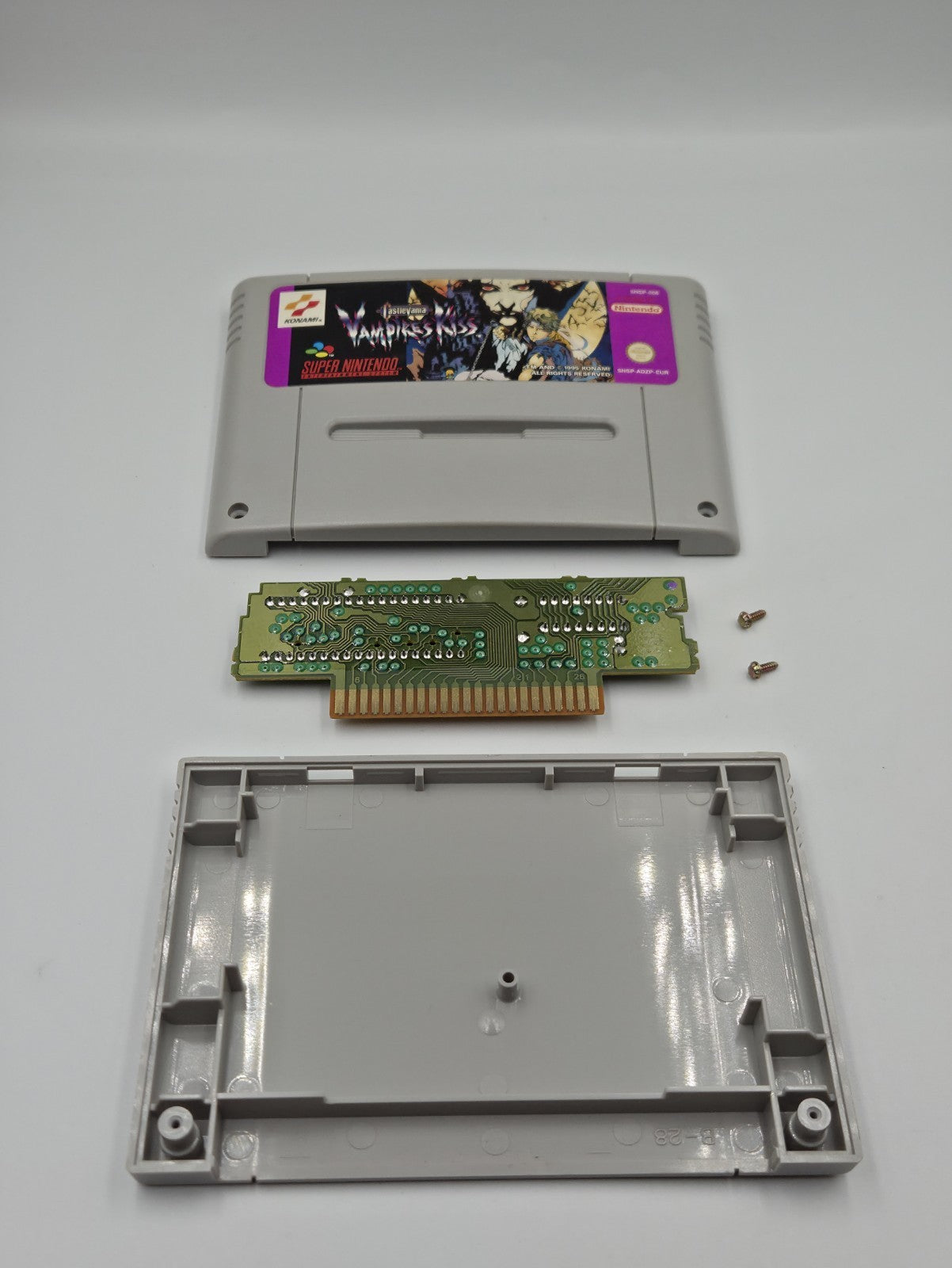 SNES Super Nintendo Castlevania Vampires Kiss Modul EUR