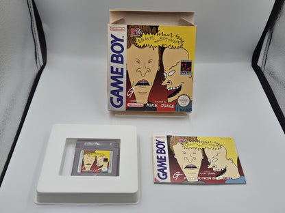 Nintendo Game Boy Classic Spiel Beavis and Butt-Head mit OVP und Anleitung EUR