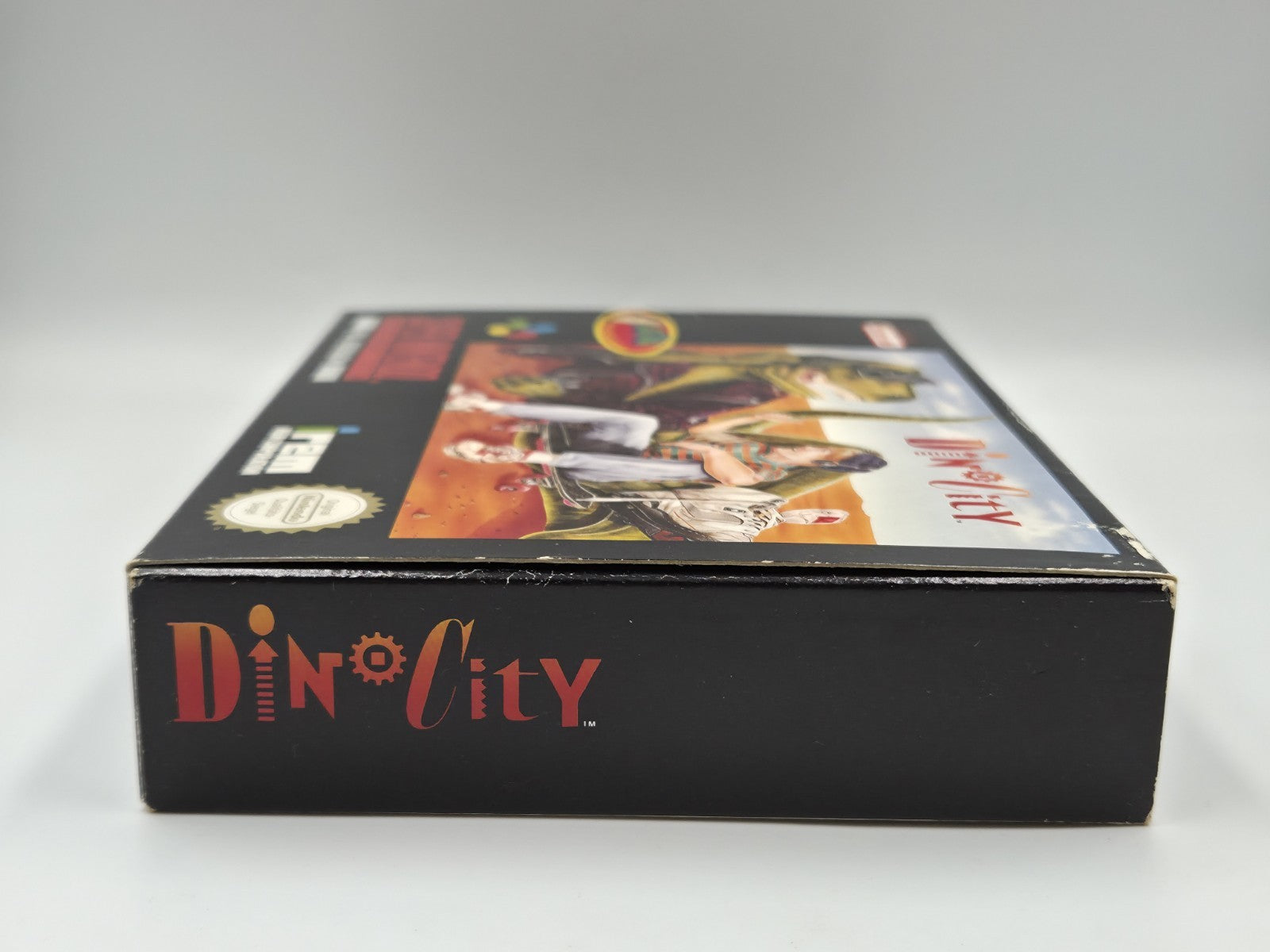 SNES Super Nintendo Dino City mit OVP und Anleitung NOE