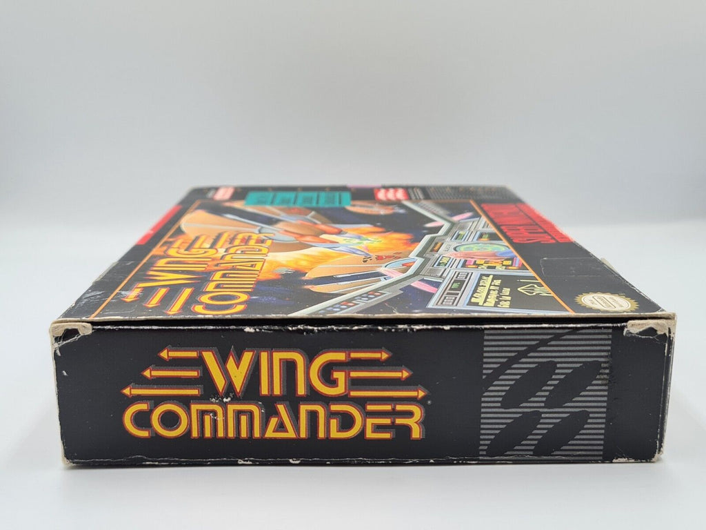 SNES Super Nintendo Wing Commander mit OVP und Anleitung NTSC USA - T-Retro-Games 