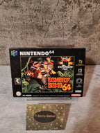 N64 Nintendo 64 Donkey Kong 64 mit OVP und Anleitung + Expansion Pak SCN - T-Retro-Games 
