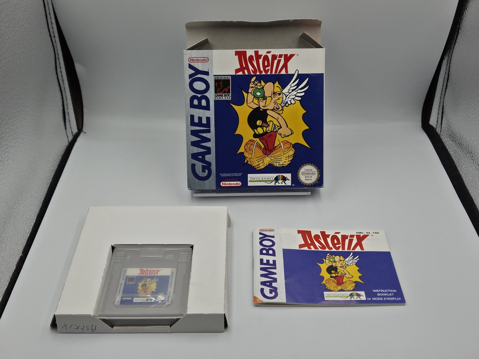 Nintendo Game Boy Classic Asterix mit OVP und Anleitung FAH