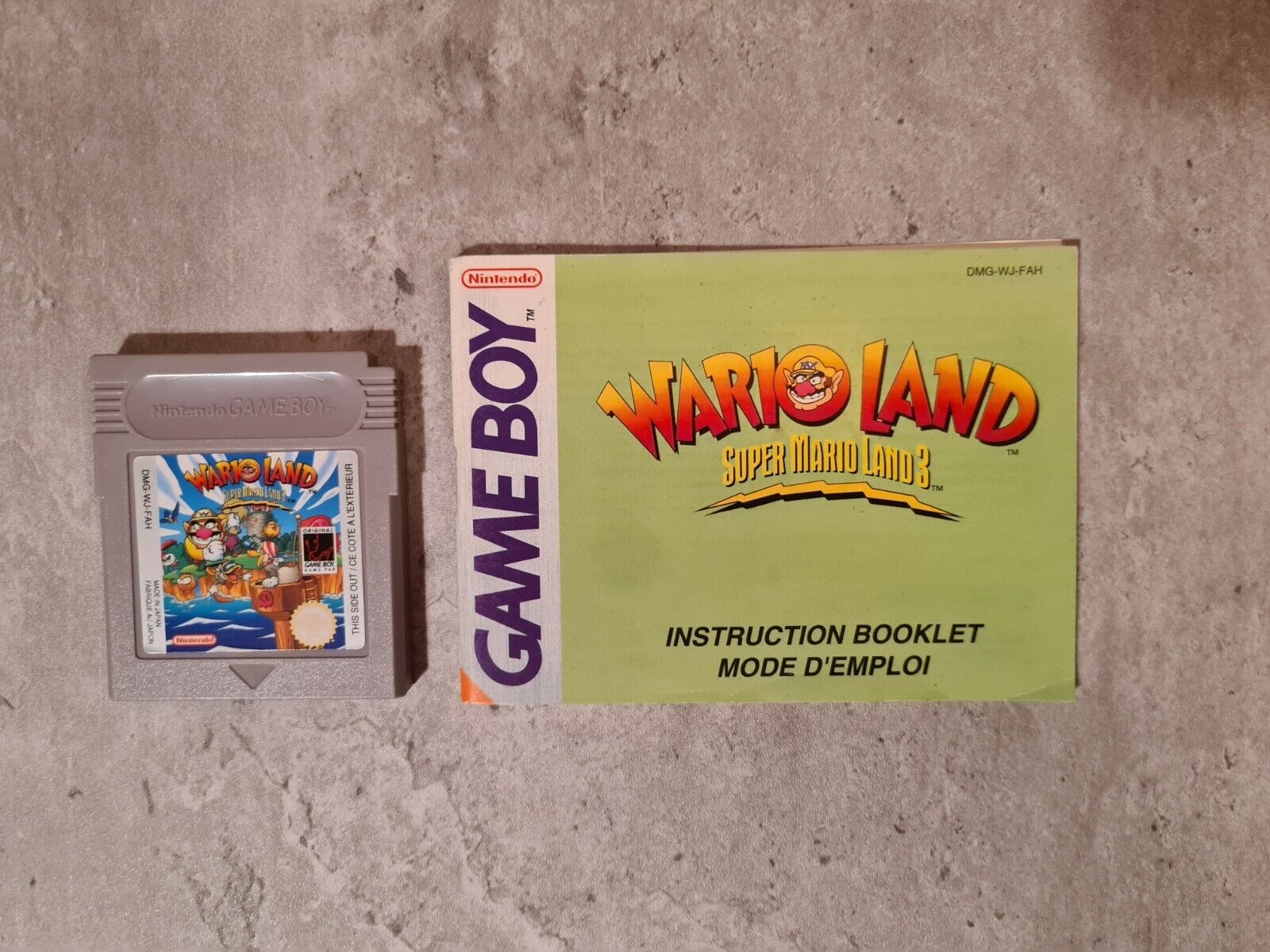 Nintendo Game Boy Wario Land Super Mario Land 3 mit OVP und Anleitung FAH - T-Retro-Games 