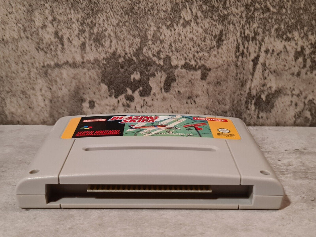 SNES Super Nintendo Blazing Skies Modul FAH - T-Retro-Games 