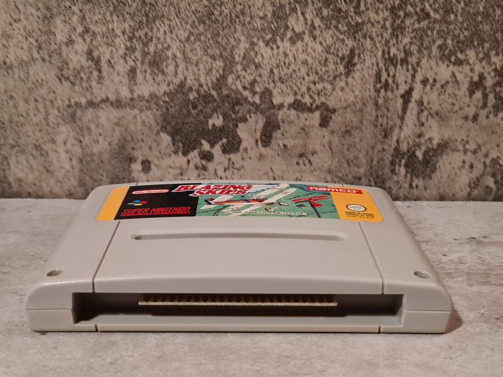 SNES Super Nintendo Blazing Skies Modul FAH - T-Retro-Games 