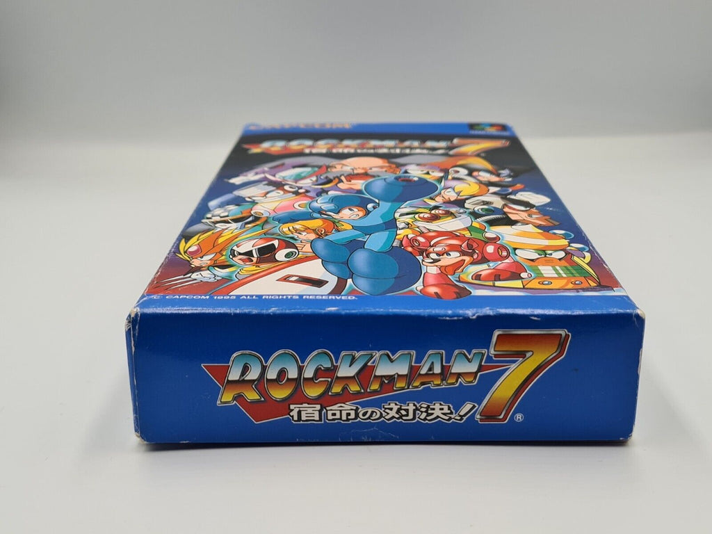 SFC Super Famicom Rockman 7 mit OVP und Anleitung Japan - T-Retro-Games 