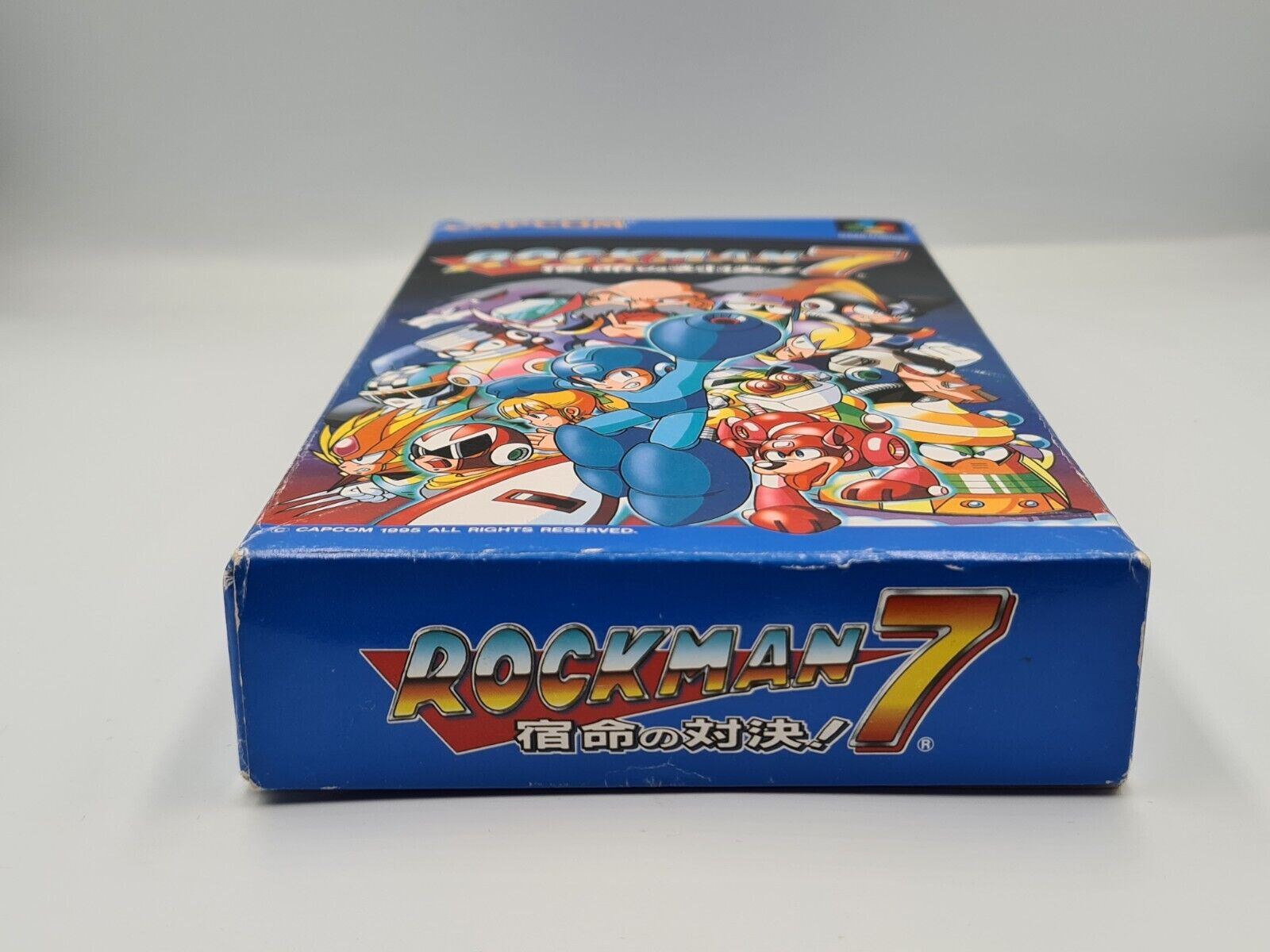 SFC Super Famicom Rockman 7 mit OVP und Anleitung Japan - T-Retro-Games 