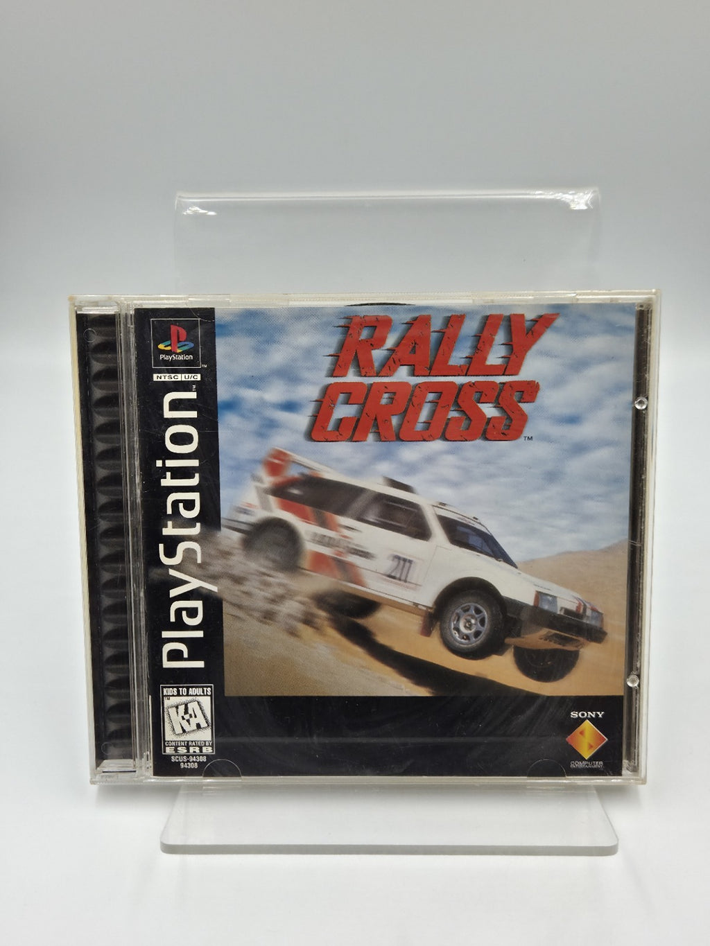 PS1 Playstation 1 Spiel Rally Cross mit OVP und Anleitung NTSC-USA 