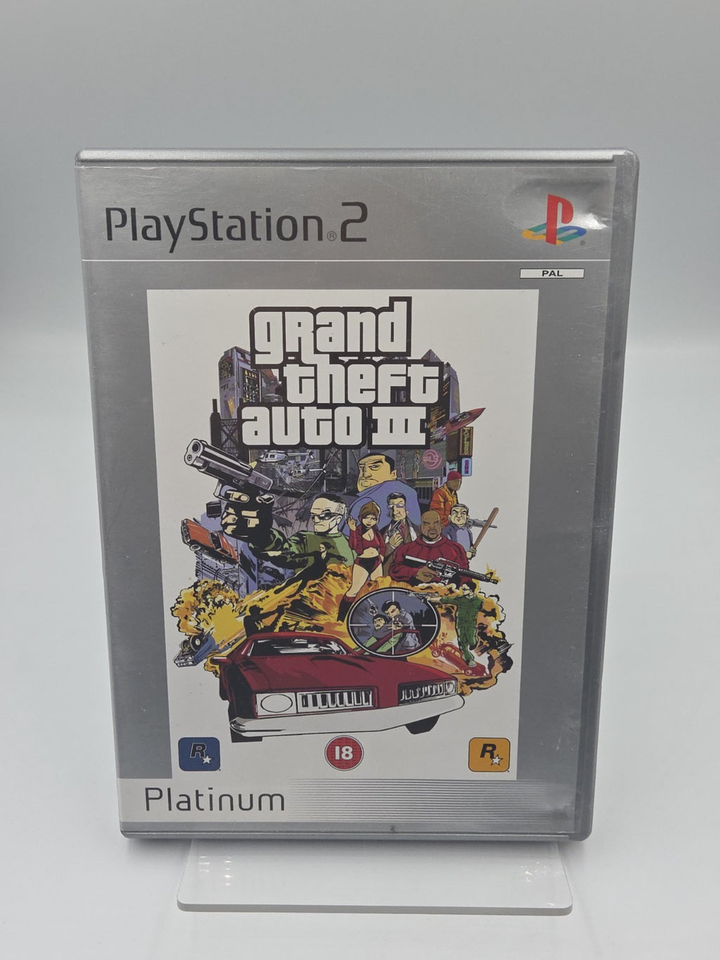 PS2 Playstation 2 Grand Theft Auto III mit OVP und Anleitung  Englisch