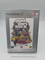PS2 Playstation 2 Grand Theft Auto III mit OVP und Anleitung  Englisch