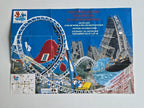 SNES Super Nintendo Die Schlümpfe Poster Reklame Flyer Insert NOE
