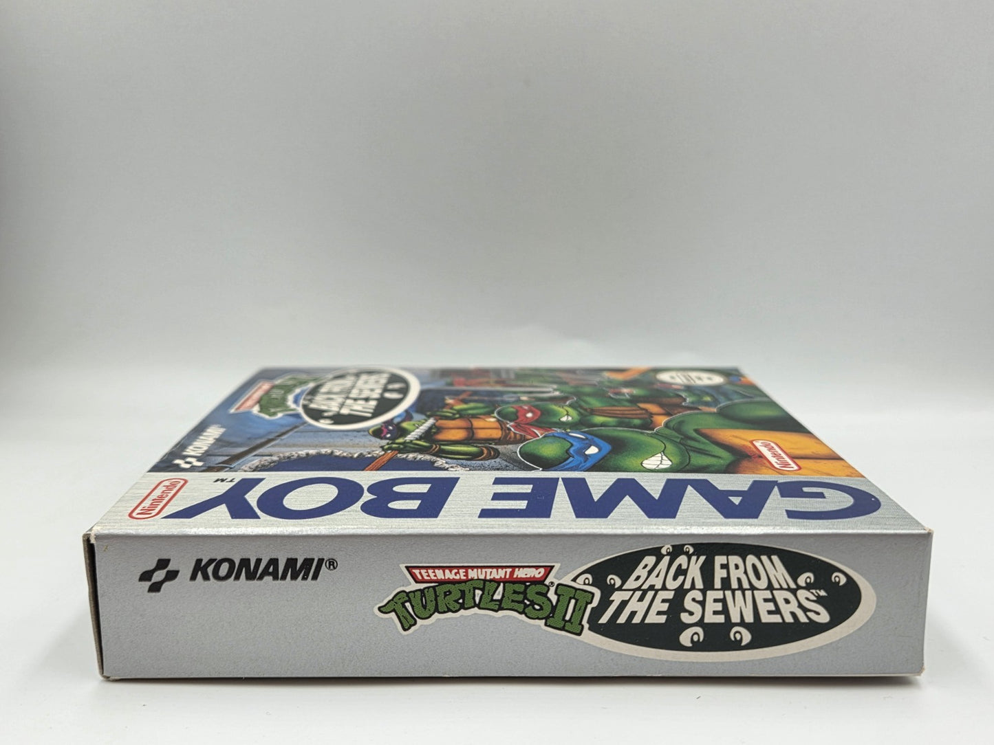 Game Boy Classic Turtles II 2 Back from The Sewers mit OVP und Anleitung NOE