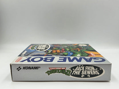 Game Boy Classic Turtles II 2 Back from The Sewers mit OVP und Anleitung NOE