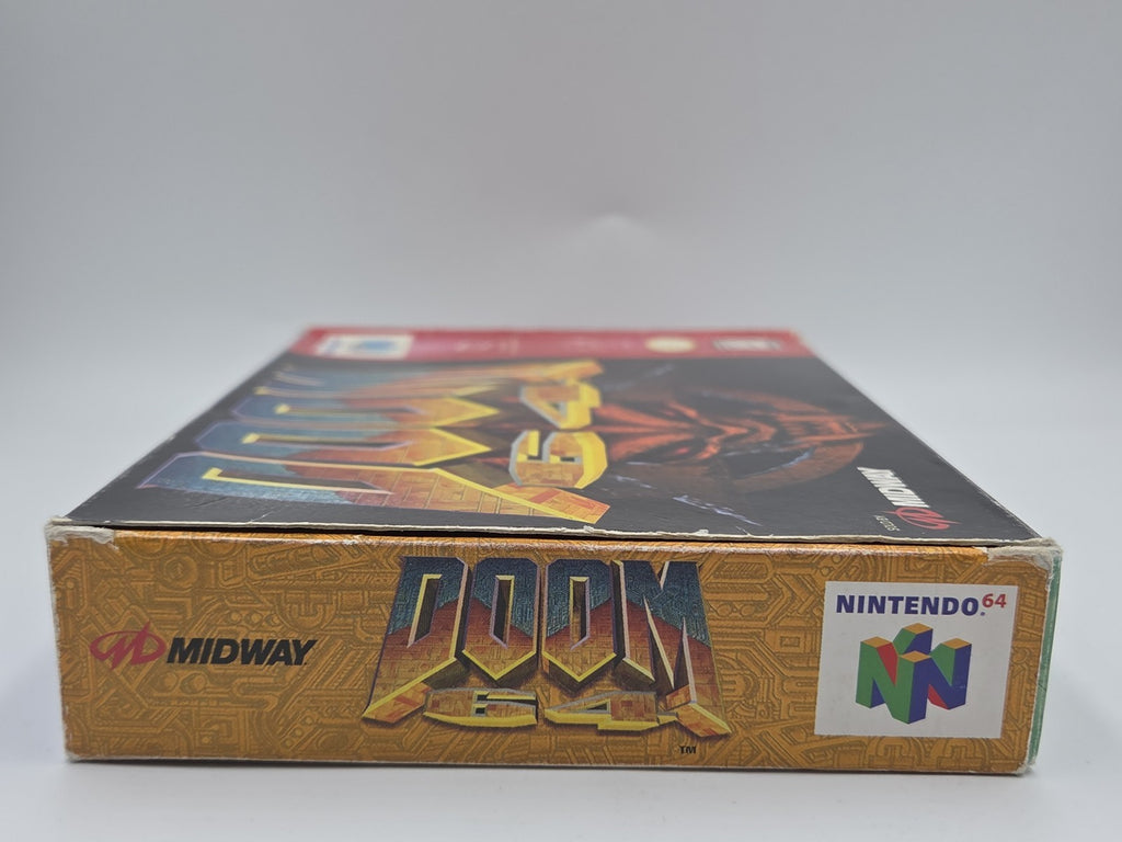 N64 Nintendo 64 Spiel Doom 64 mit OVP und Anleitung USA NTSC