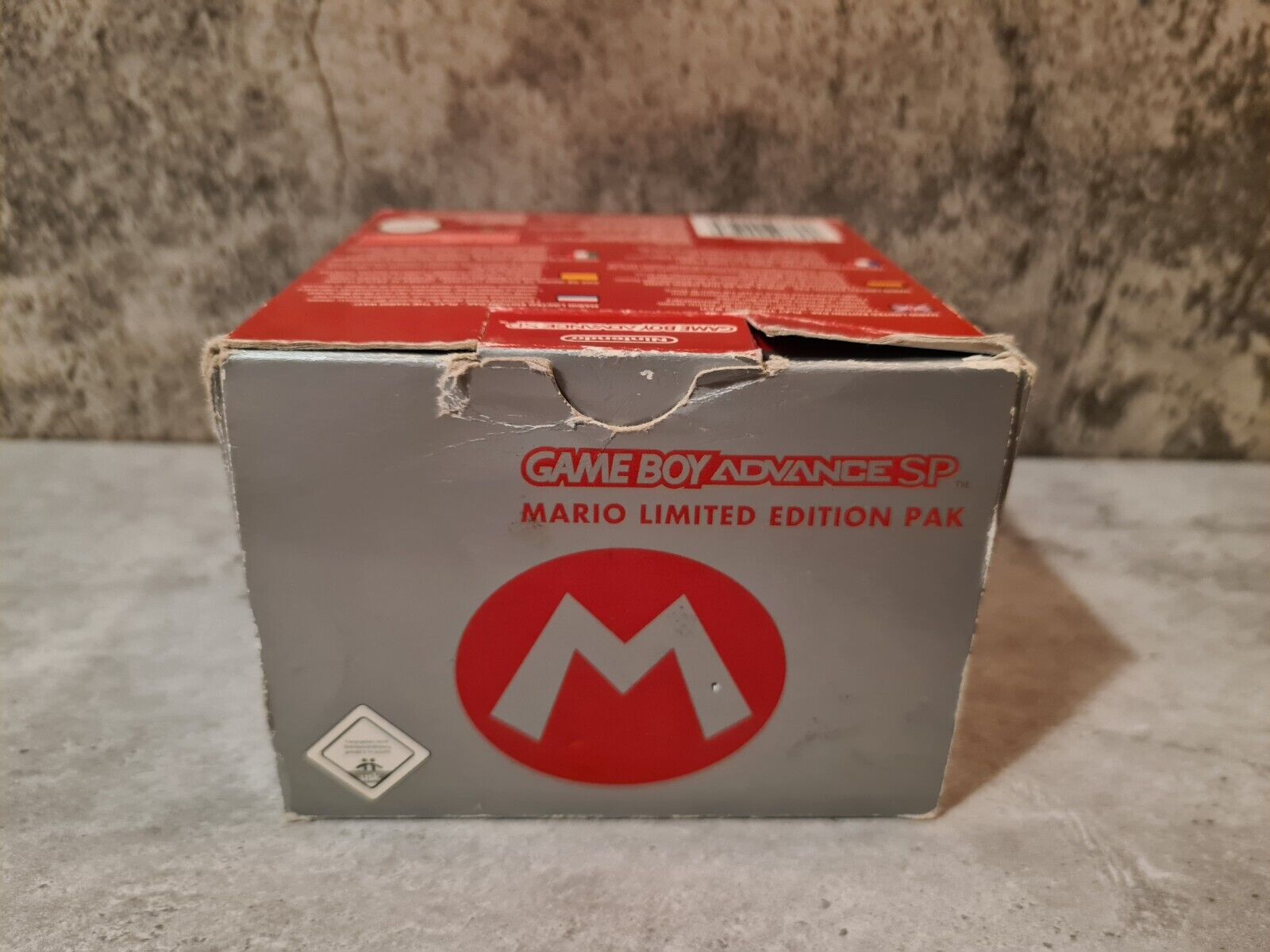 Game Boy Advance SP Mario Limited Edition Pak OVP Konsole Console AGS-001 - T-Retro-Games 