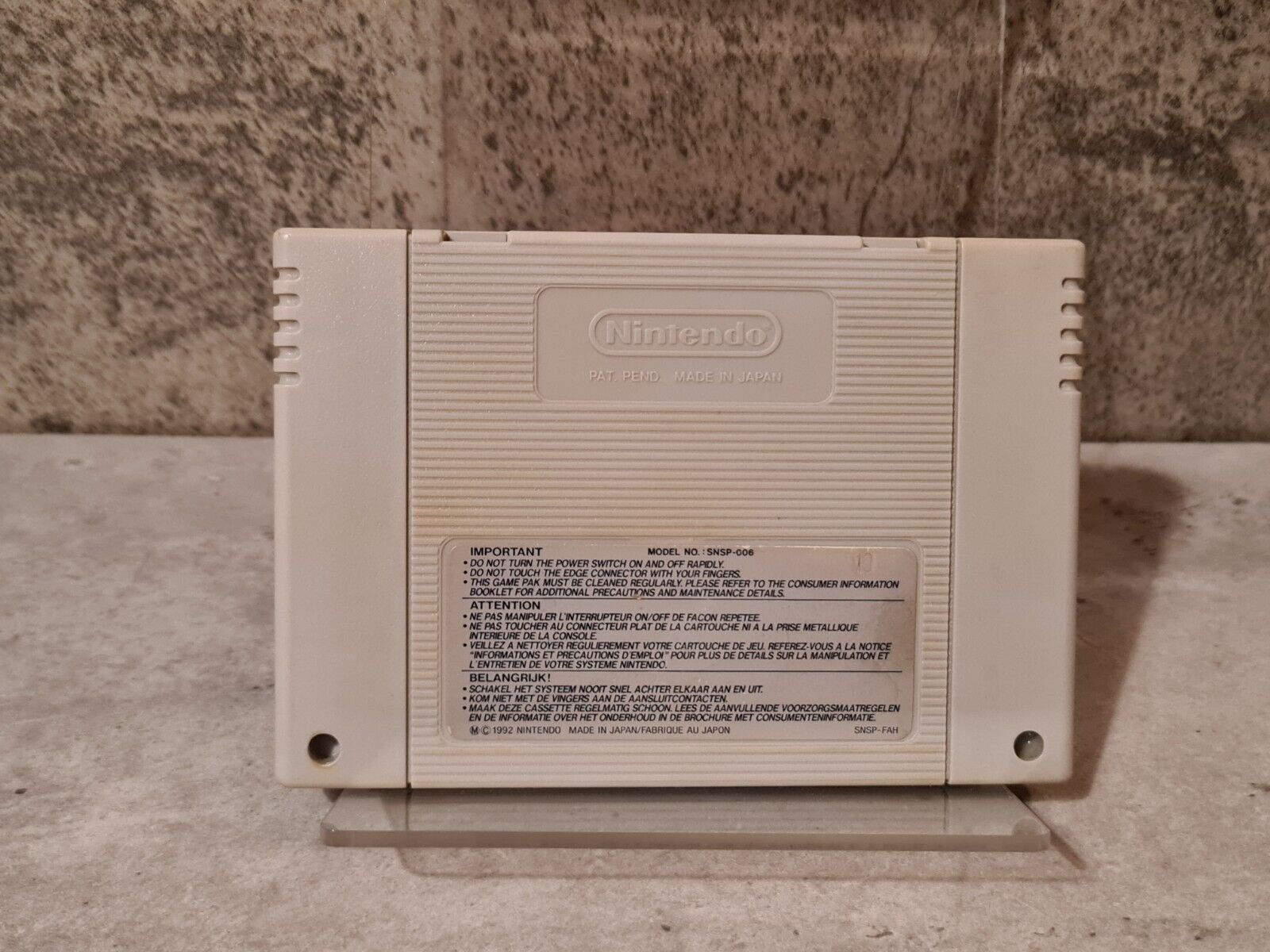 SNES Super Nintendo Ranma 1/2 Modul FRA/SFRA - T-Retro-Games 