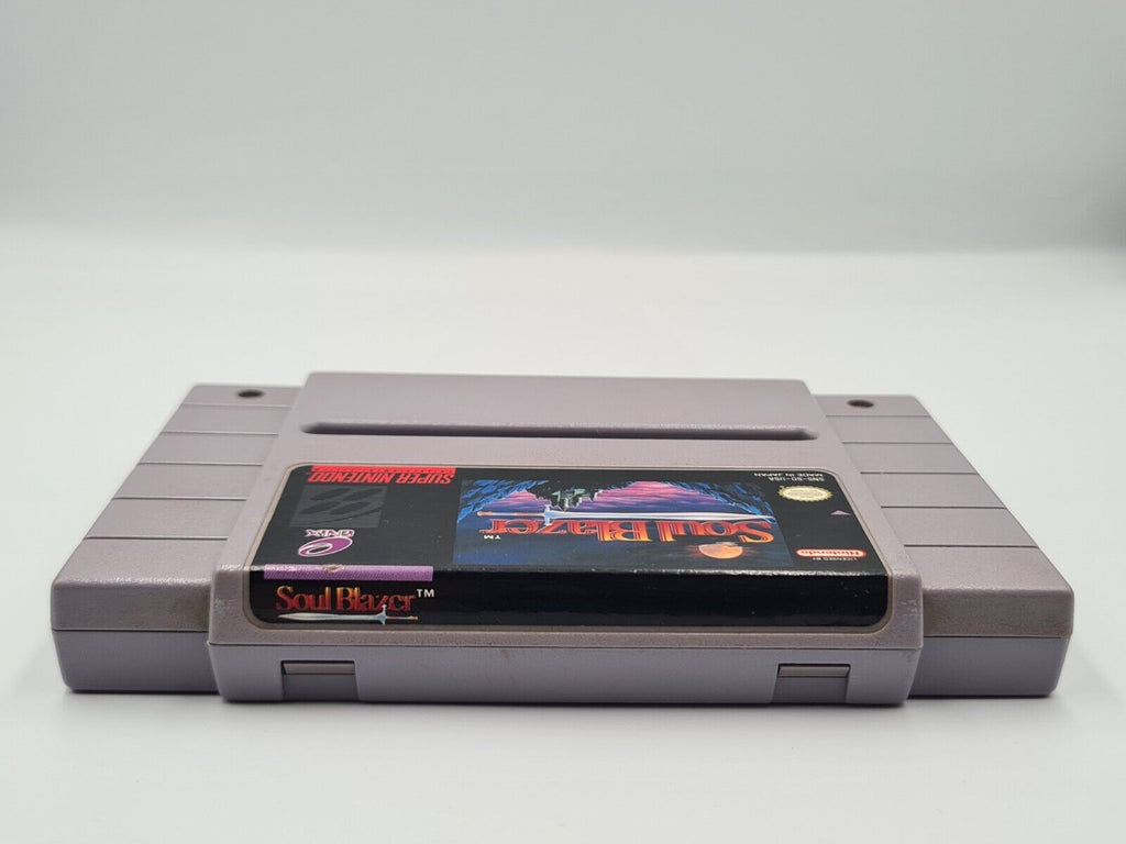 SNES Super Nintendo Soul Blazer NTSC USA Modul - T-Retro-Games 