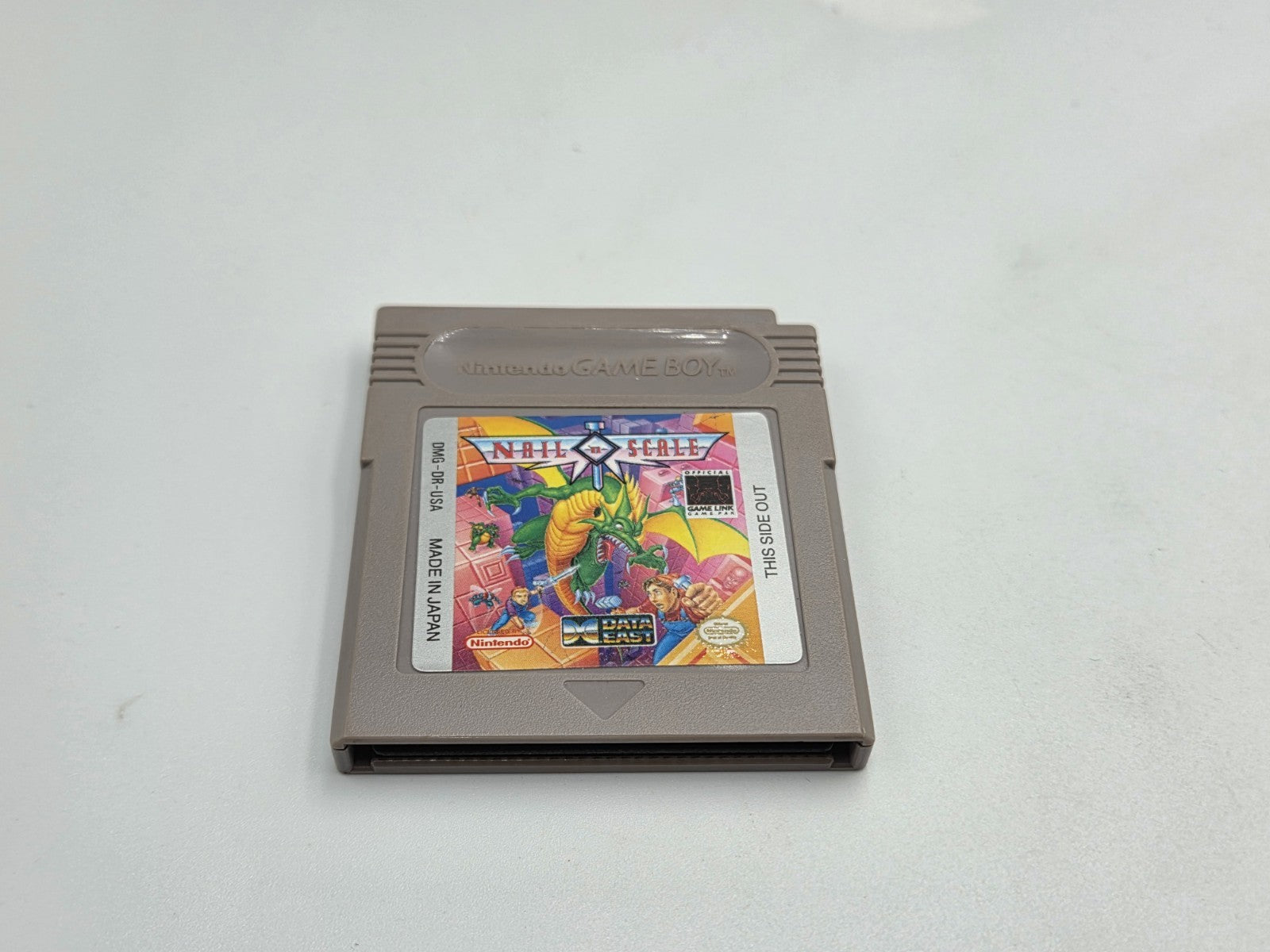 Nintendo Game Boy Classic Spiel Nail 'N Scale mit OVP und Anleitung USA