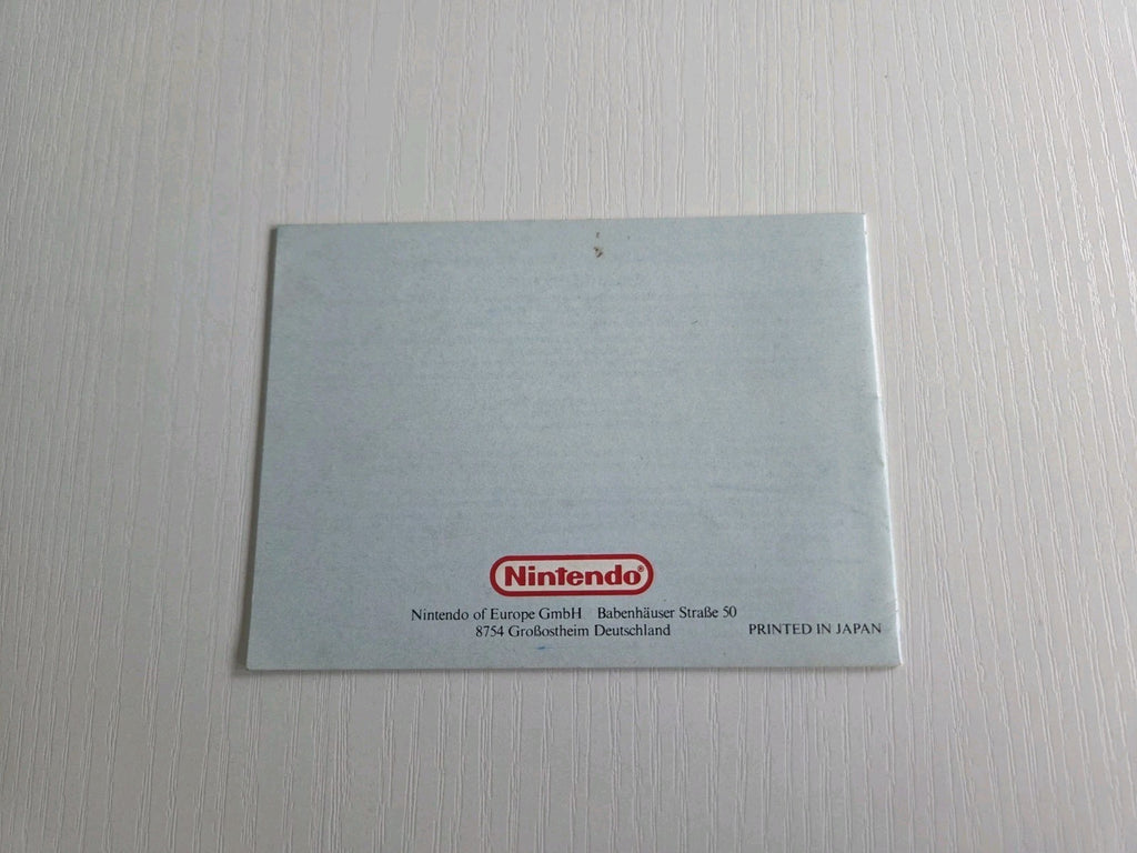 Nintendo Game Boy Classic Mega Man Dr. Wily's Rache Spielanleitung NOE