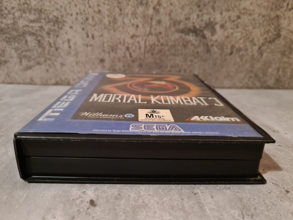 Sega Mega Drive Spiel Mortal Kombat 3 mit OVP und Anleitung Multi Language - T-Retro-Games 
