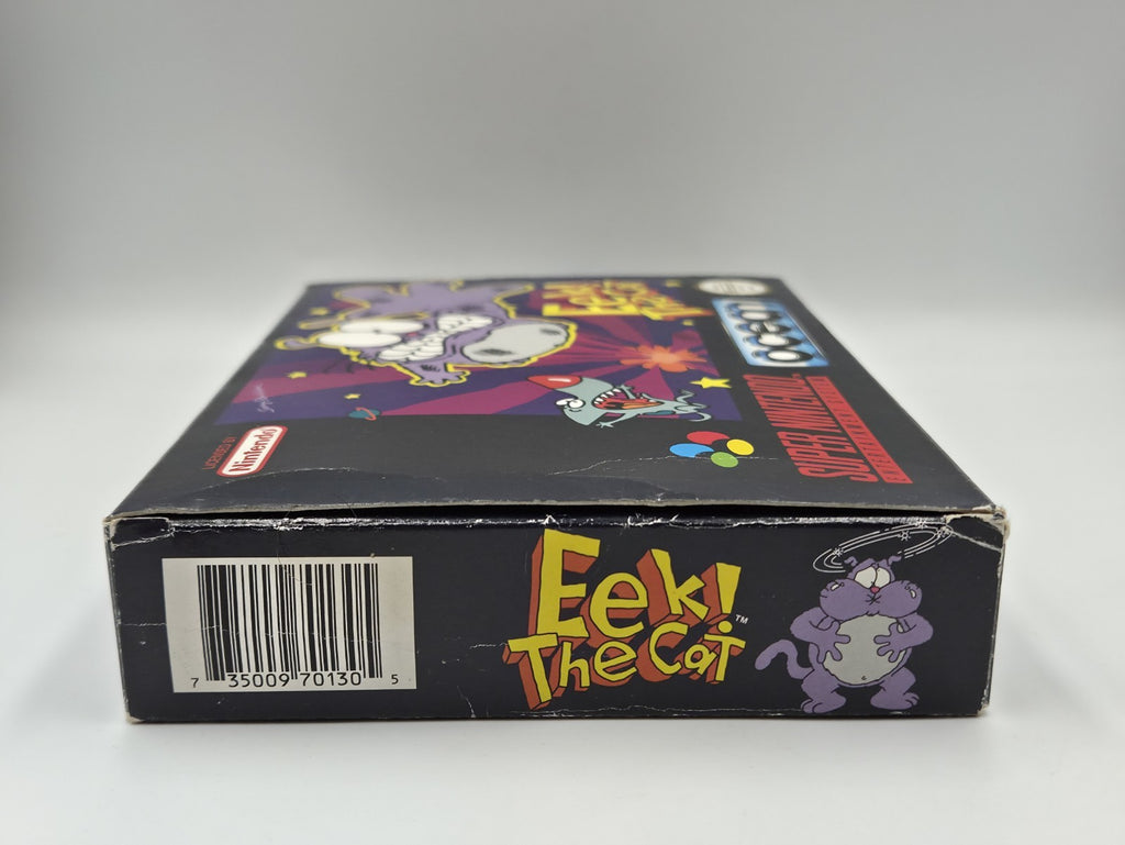  SNES Super Nintendo Eek The Cat mit OVP und  Anleitung UKV