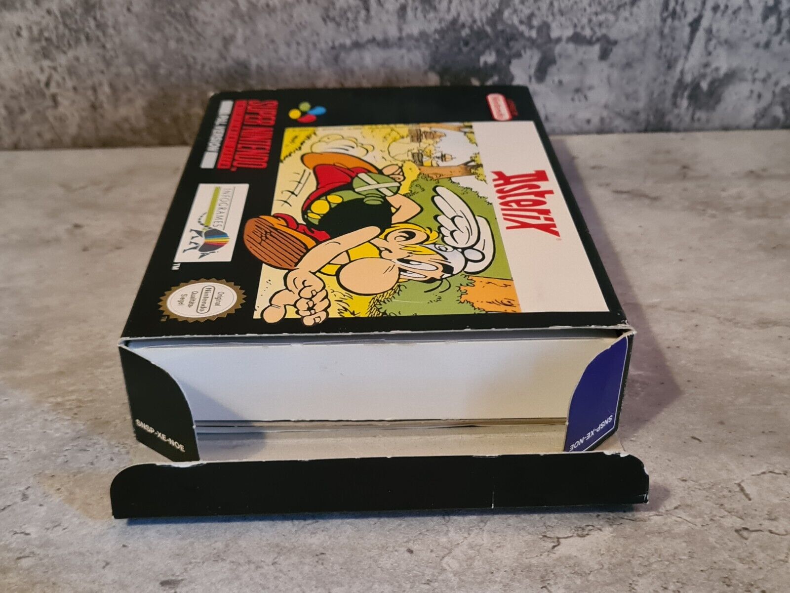 SNES Super Nintendo Asterix mit OVP und Anleitung NOE - T-Retro-Games 