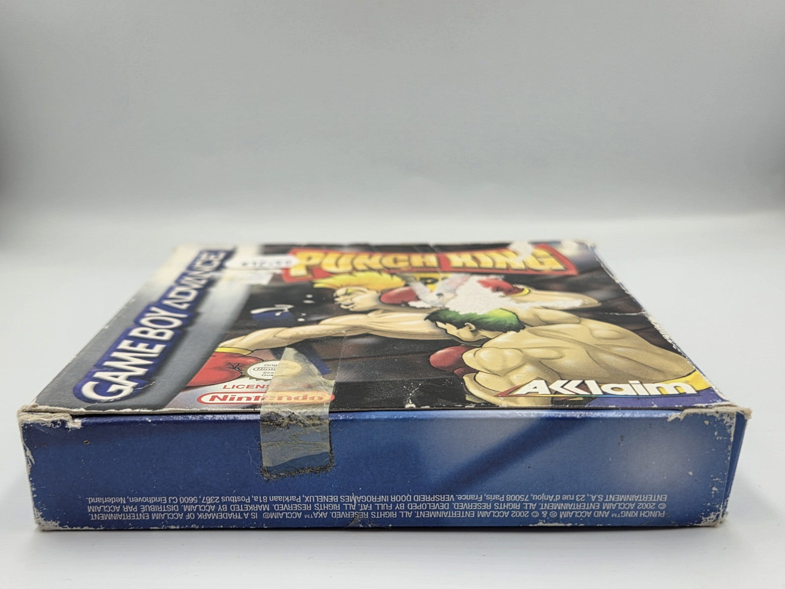 Nintendo Game Boy Advance Punch King FAH Leer OVP Empty Box 