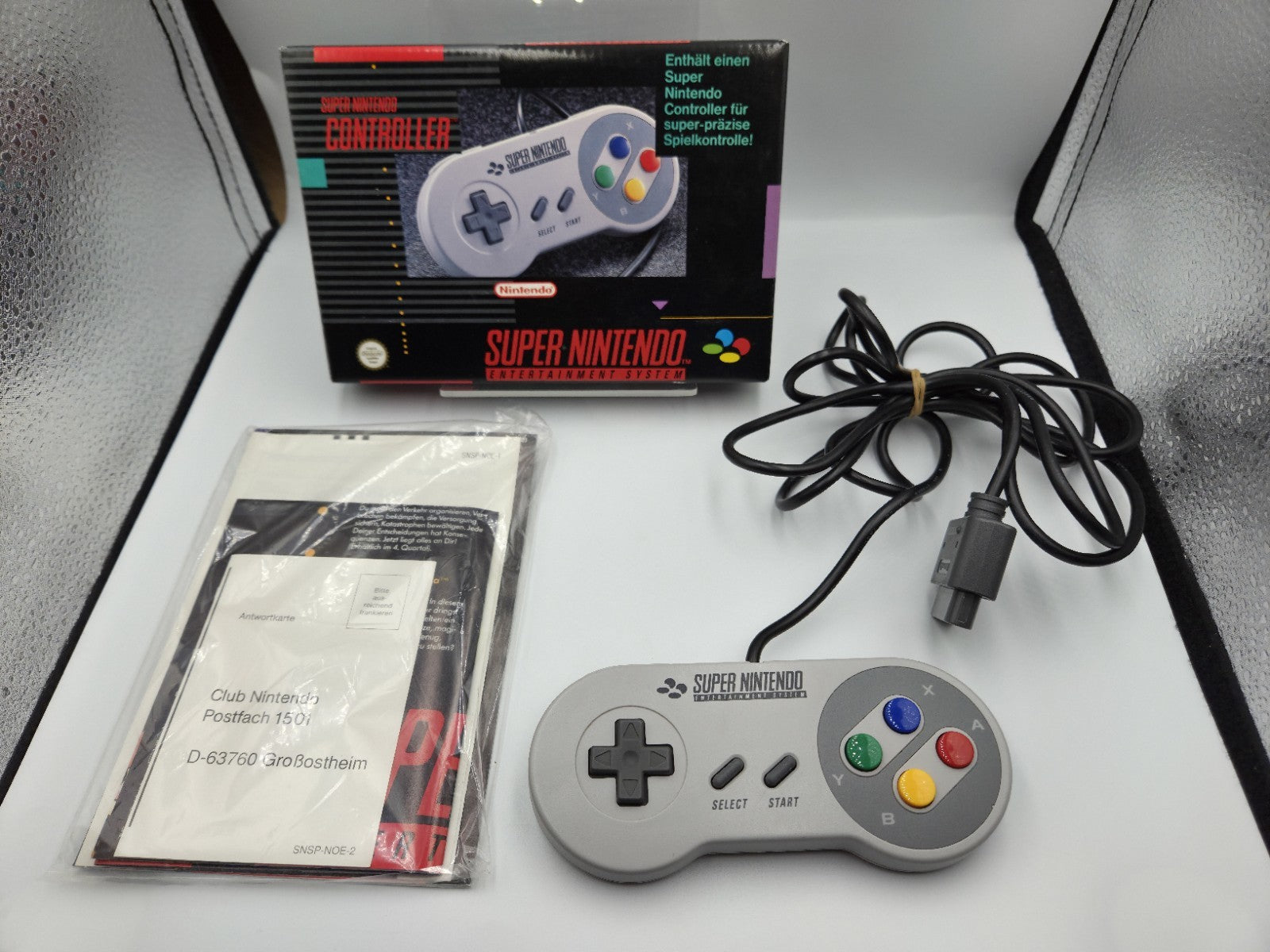 SNES Super Nintendo Controller OVP 