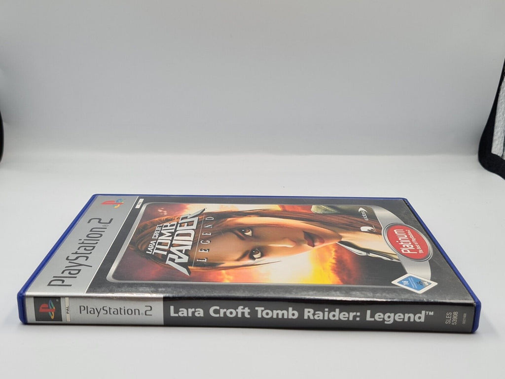 PS2 Playstation 2 Lara Croft Tomb Raider Legend mit OVP und Anleitung Deutsch - T-Retro-Games 