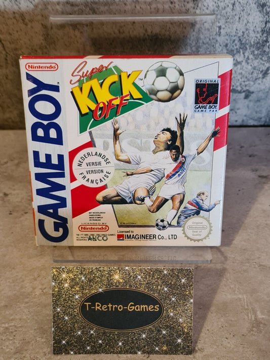 Nintendo Game Boy Classic Spiel Super Kick Off mit OVP und Anleitung FAH - T-Retro-Games 
