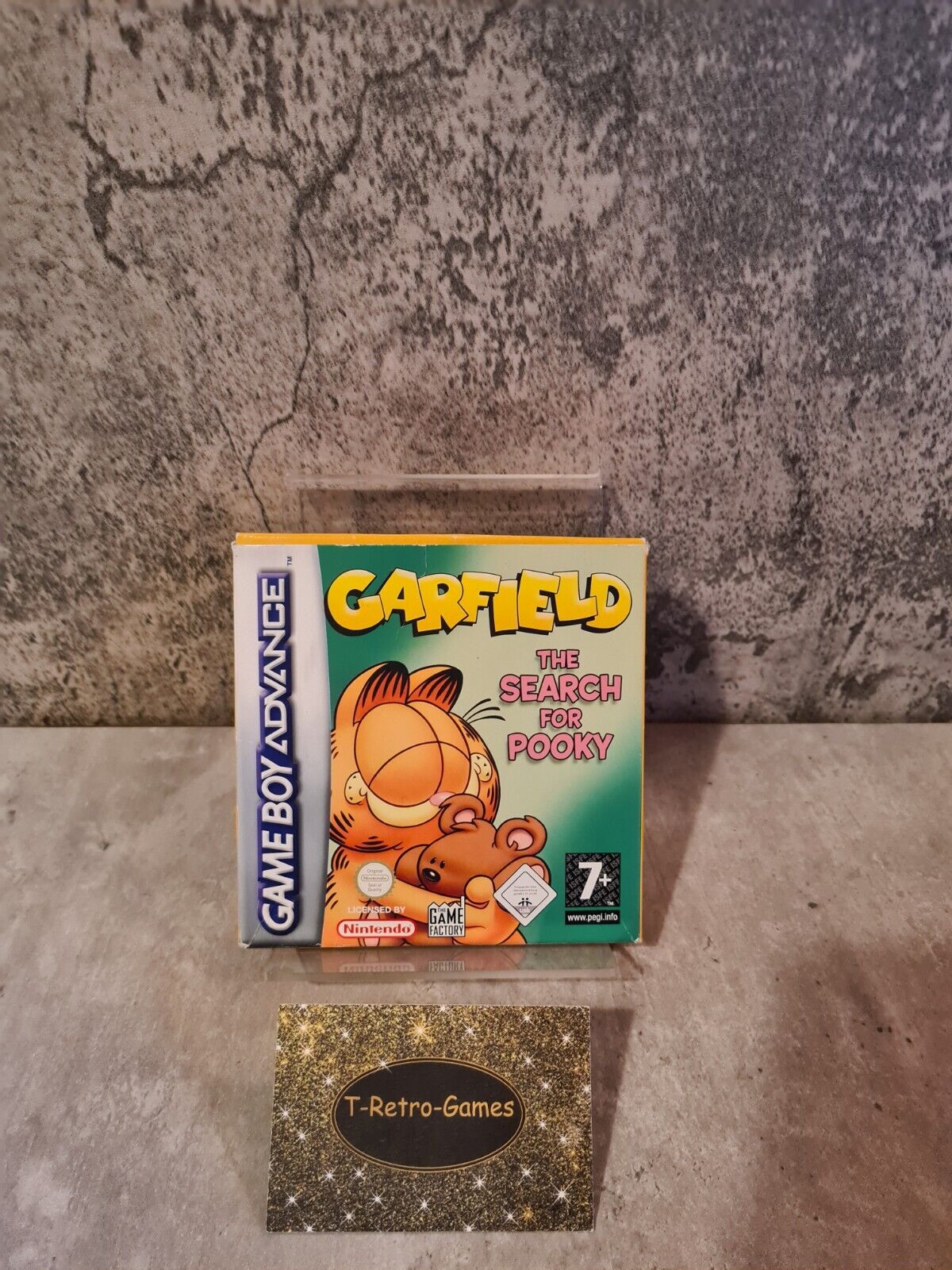 Gameboy Advance Garfield The Search for Pooky mit OVP und Anleitung EUR - T-Retro-Games 