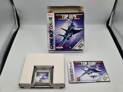 Nintendo Game Boy Color Top Gun Fire Storm mit OVP und Anleitung EUR - T-Retro-Games 
