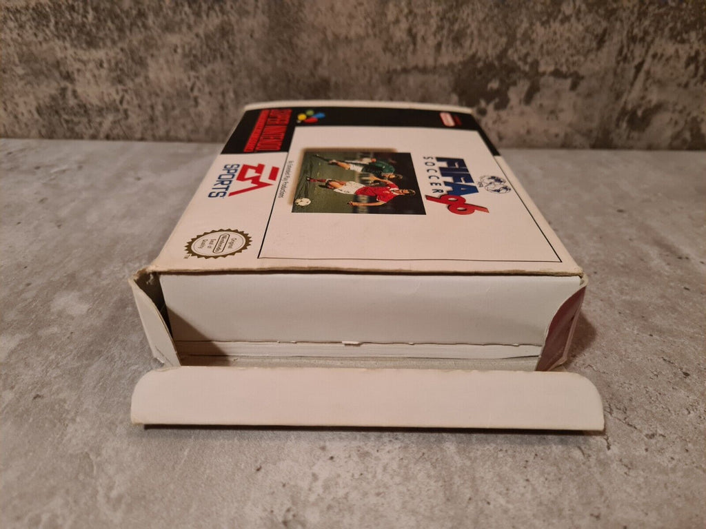 SNES Super Nintendo Fifa Soccer 96 mit OVP und Anleitung EUR - T-Retro-Games 
