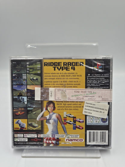 PS1 Playstation 1 Ridge Racer Type 4 Sealed Neu New Multi Language 