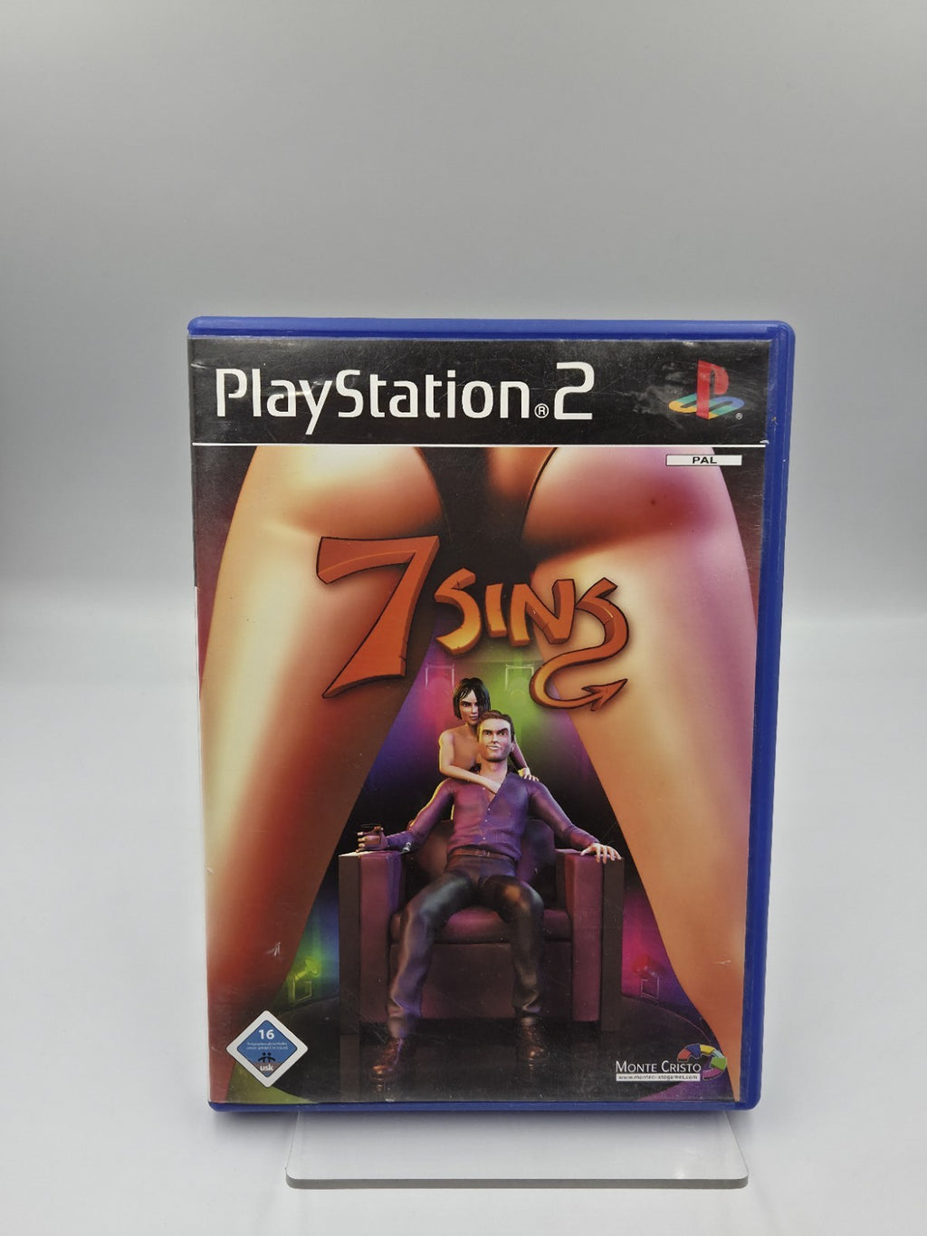 PS2 Playstation 2 Spiel 7 Sins mit OVP und Anleitung Deutsch