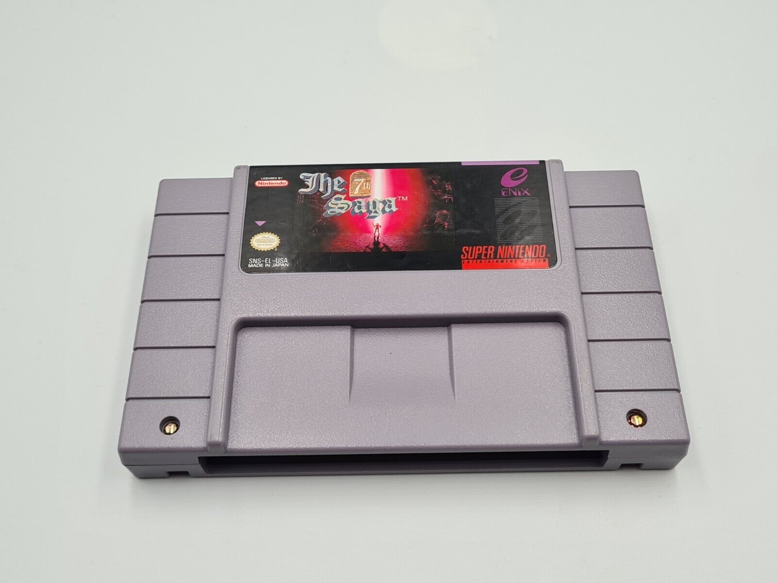 SNES Super Nintendo The 7th Saga mit OVP und Anleitung NTSC-USA - T-Retro-Games 