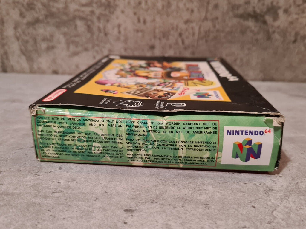 N64 Nintendo 64 Mario Party 2 mit OVP und Anleitung EUR - T-Retro-Games 