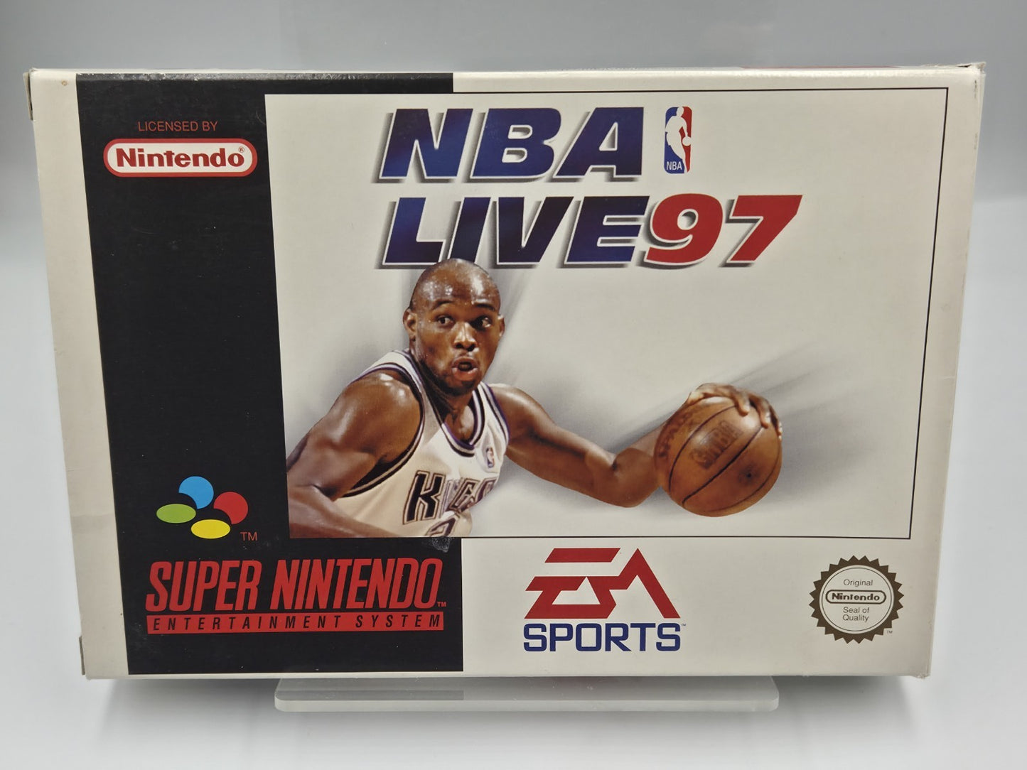 SNES Super Nintendo NBA Live 97 mit OVP und Anleitung EUR