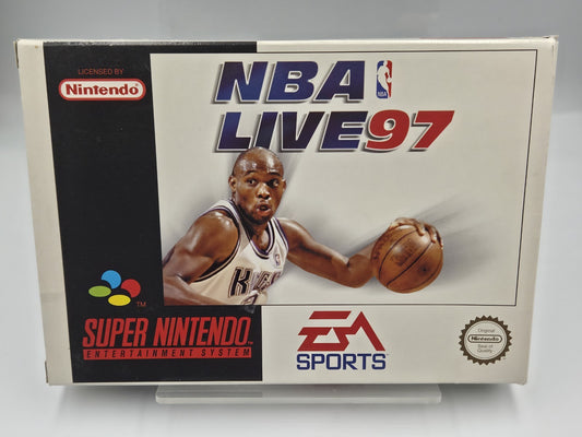 SNES Super Nintendo NBA Live 97 mit OVP und Anleitung EUR