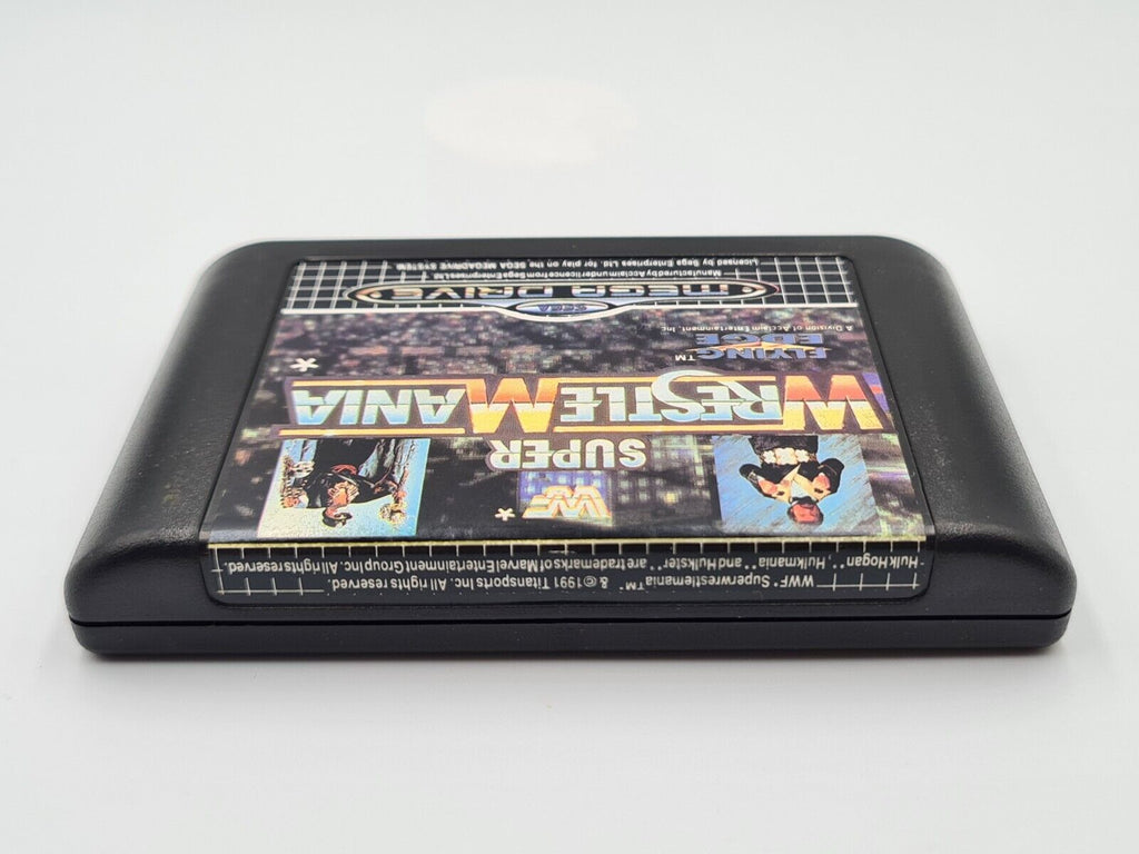 Sega Mega Drive Spiel WWF Super WrestleMania mit OVP + Anleitung Multi Language - T-Retro-Games 