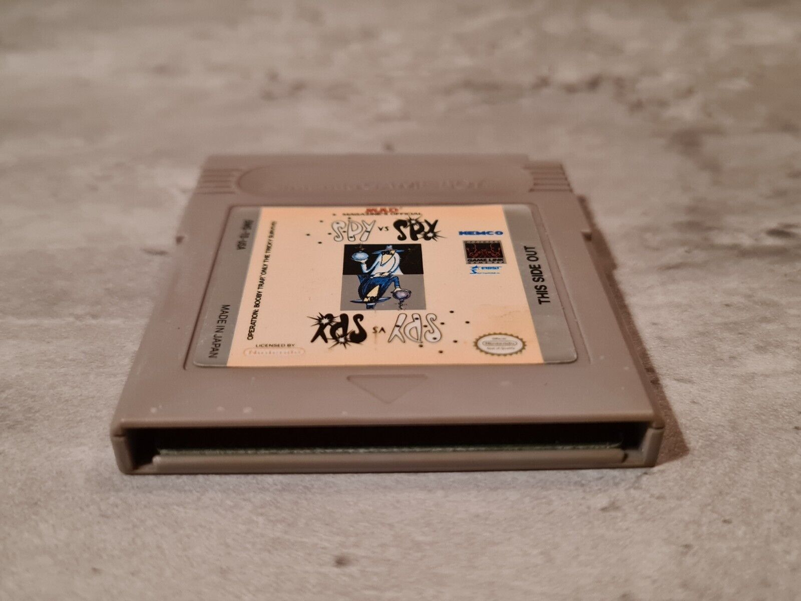 Nintendo Game Boy Classic Spiel Spy VS Spy Modul USA - T-Retro-Games 