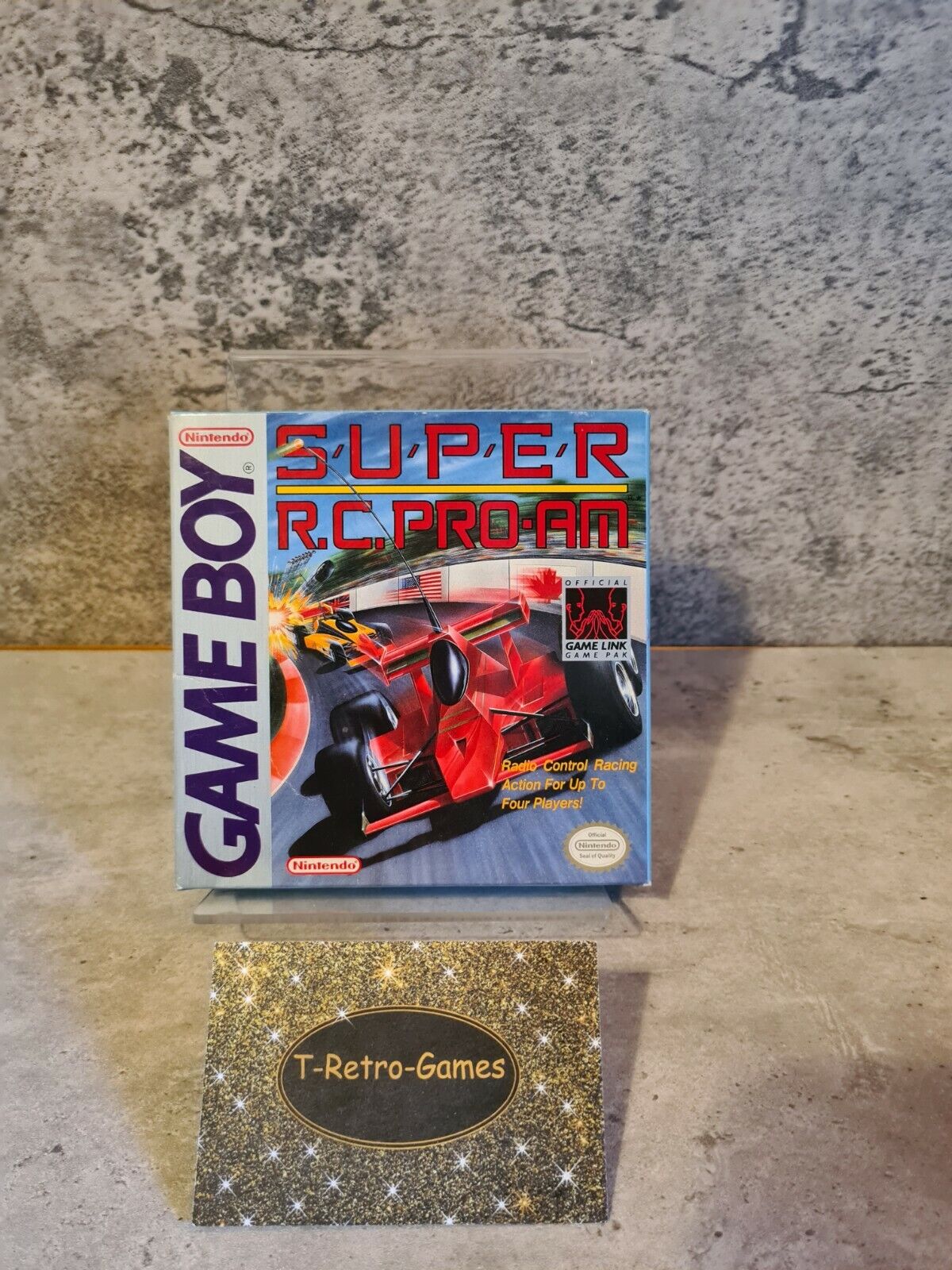 Nintendo Game Boy Classic Super R.C Pro AM mit OVP und Anleitung USA - T-Retro-Games 